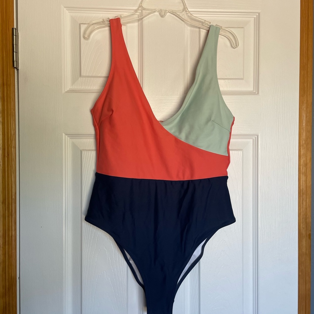 Cupshe Colorblock Swimsuit